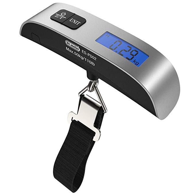 Use a portable luggage scale packing tip