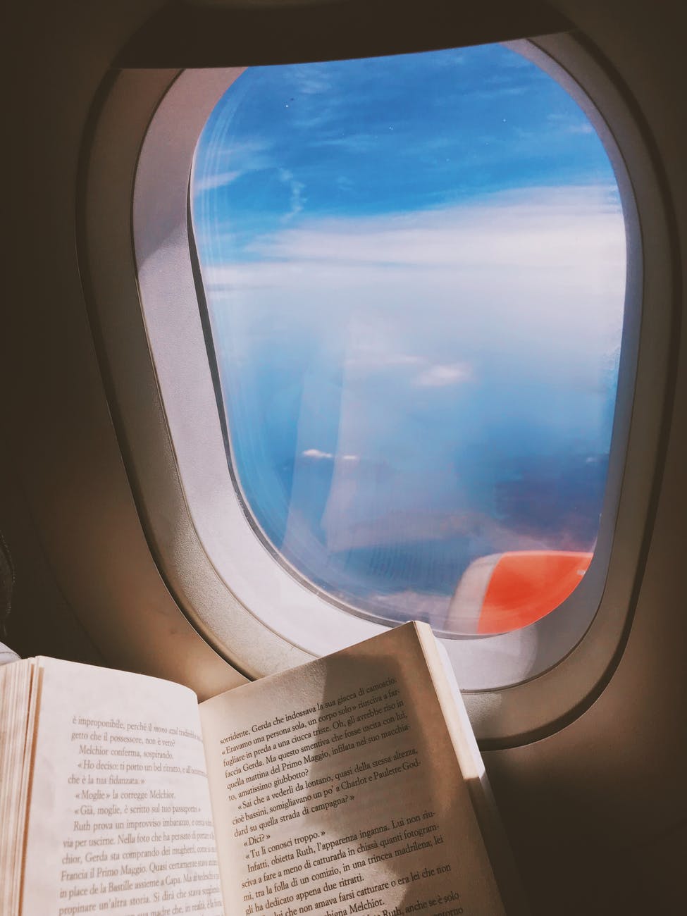 Read a book for air travel tips