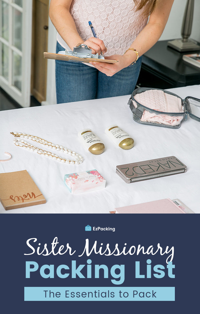 Sister missionary packing list