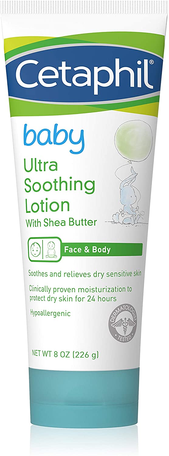 Cetaphil baby ultra-soothing lotion with shea butter