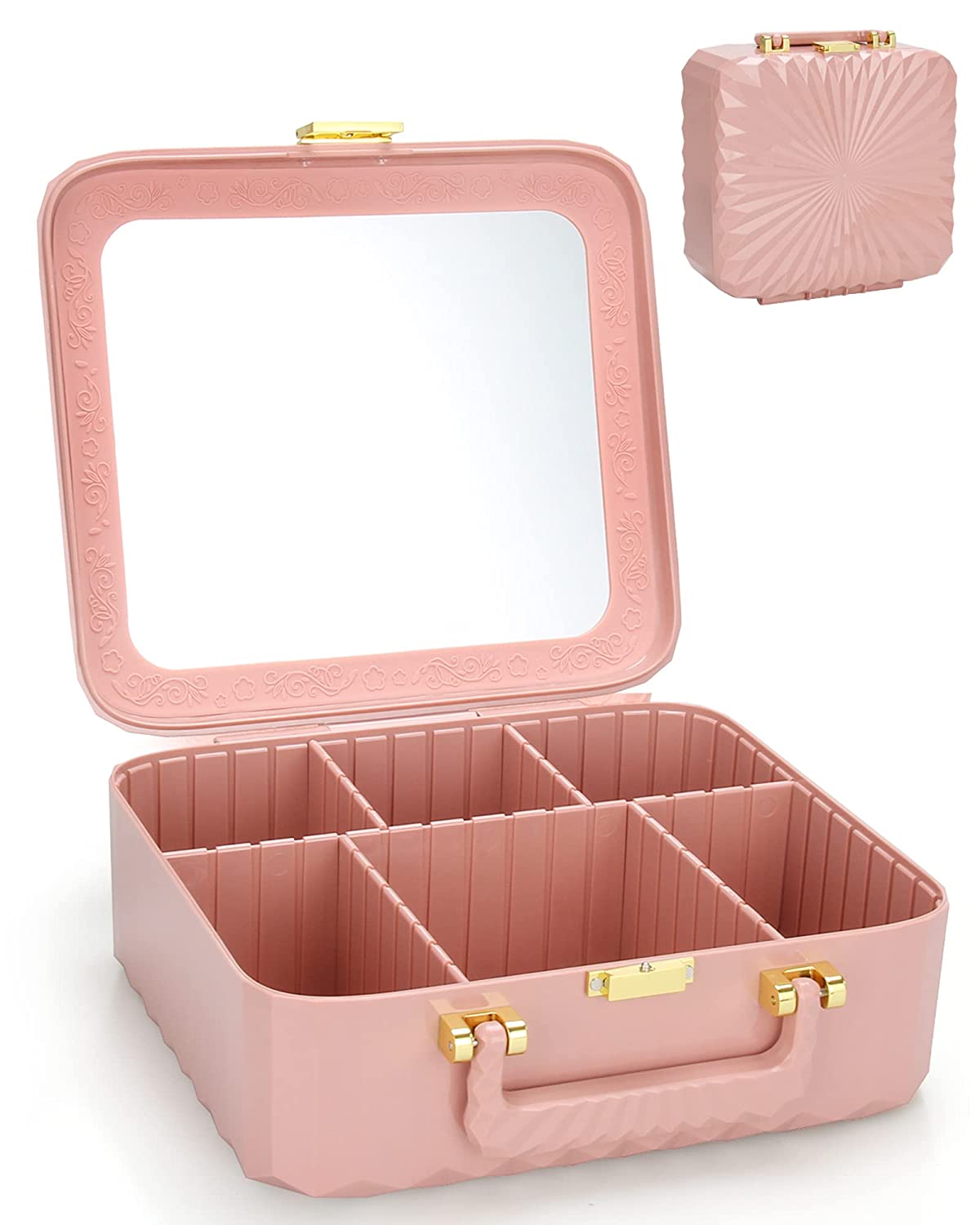 Relavel makeup train case