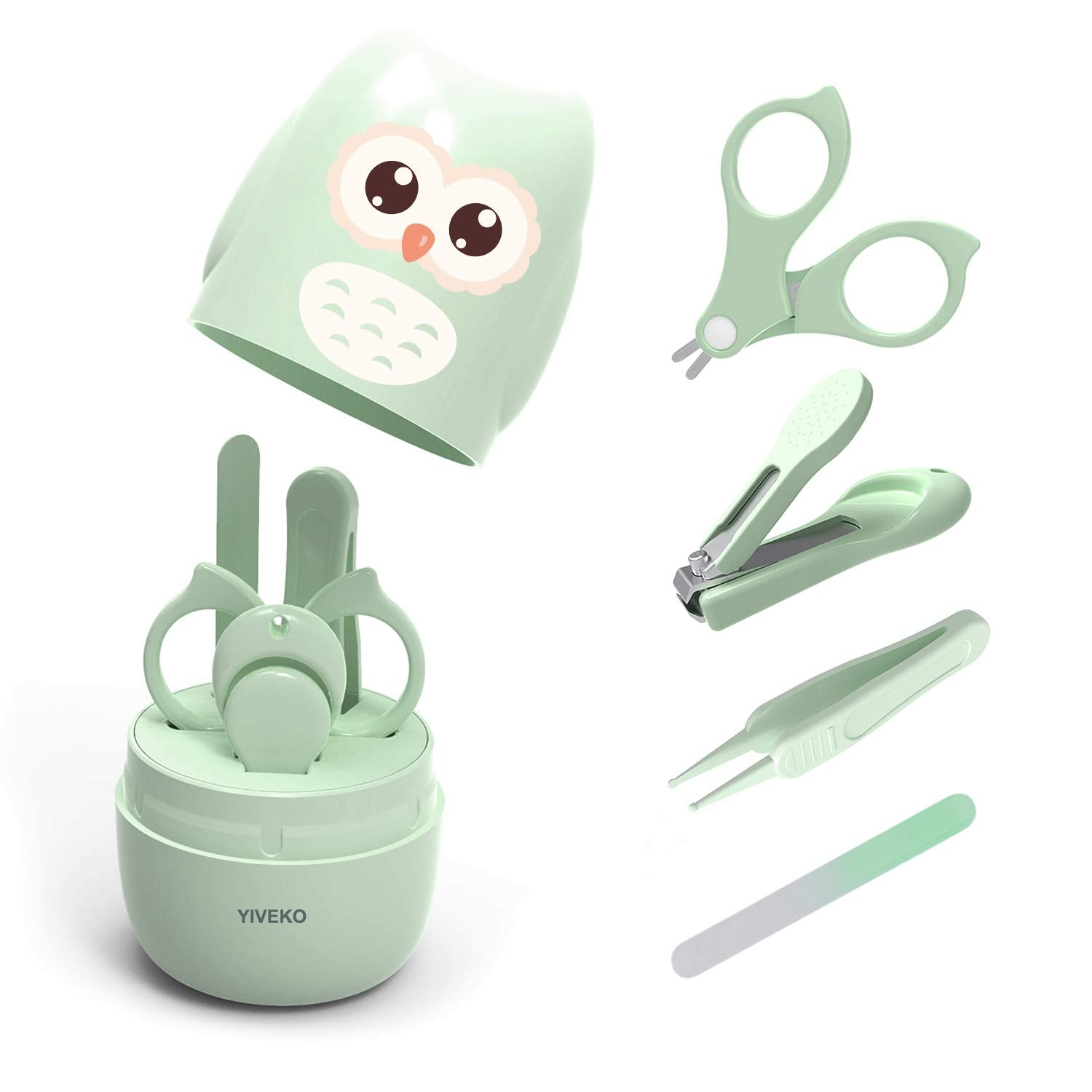 Yiveko baby nail kit set baby travel accessories