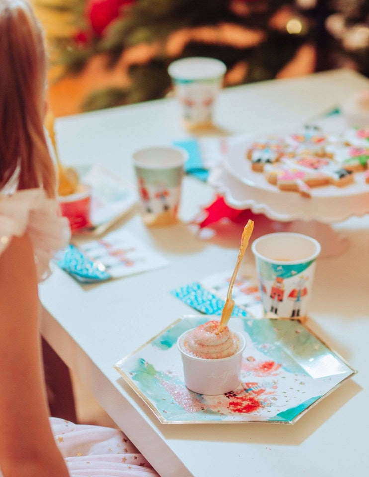 nutcracker paper plates