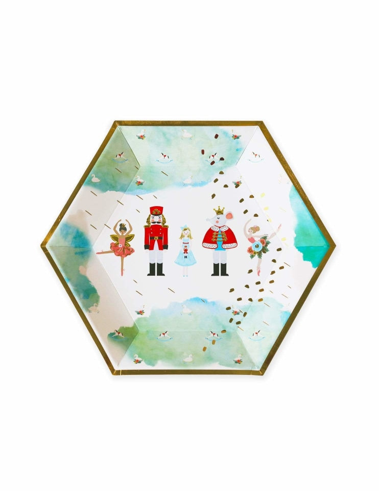 nutcracker paper plates