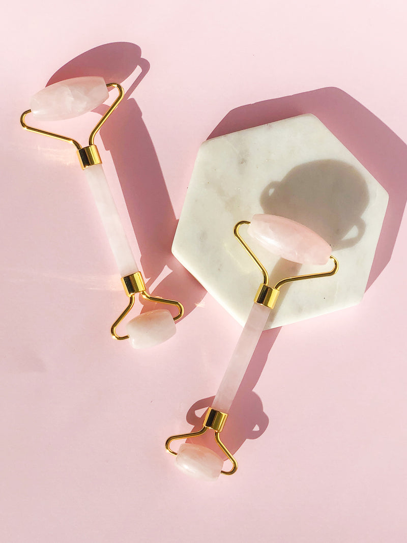 benefits of rose quartz face roller