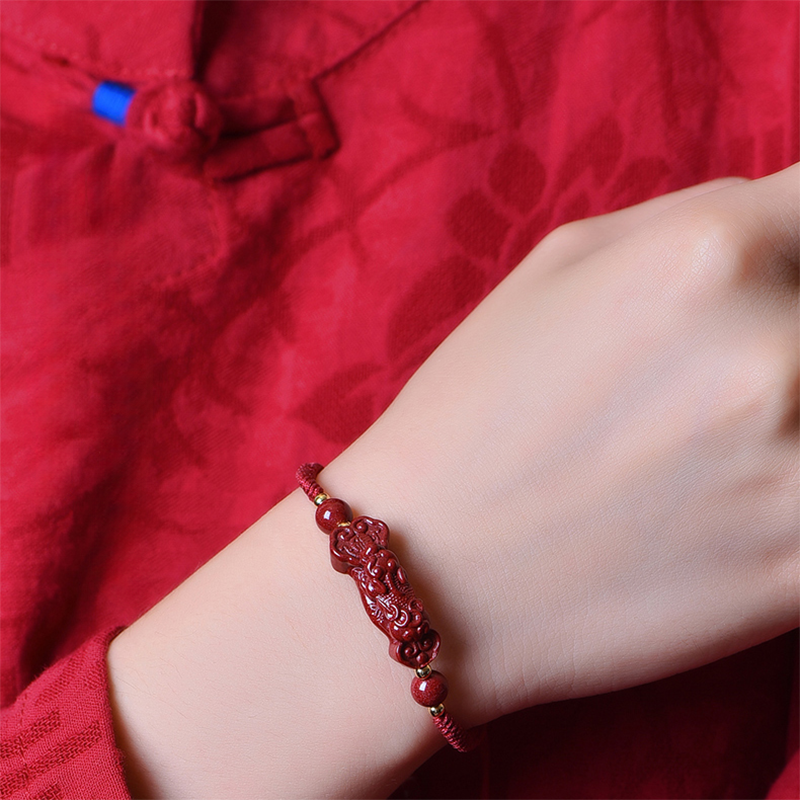 Braided Red String Lucky Bracelet 