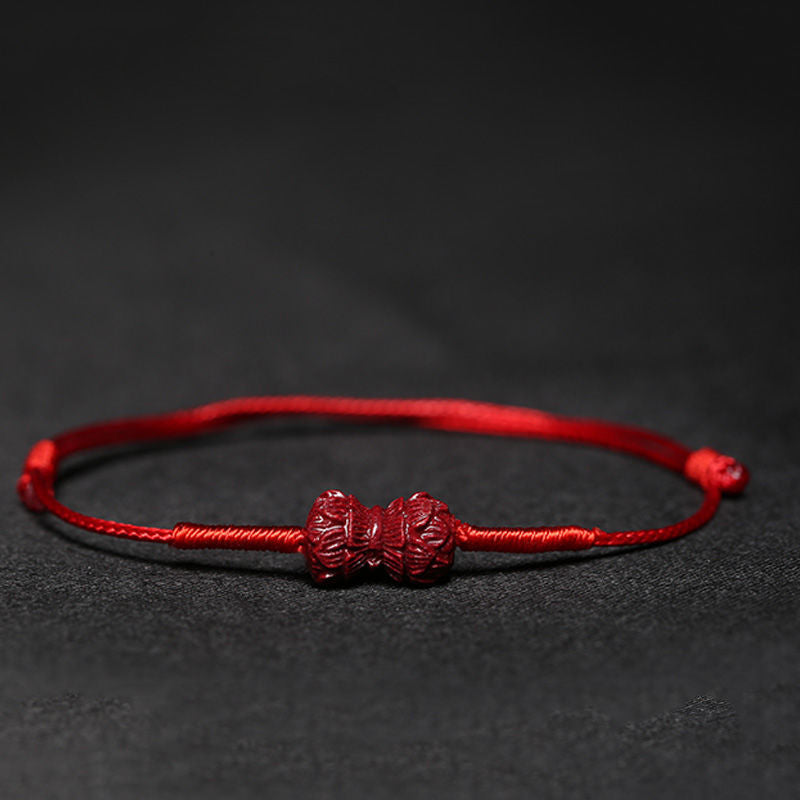 Cinnabar Energy Red string Bracelet 