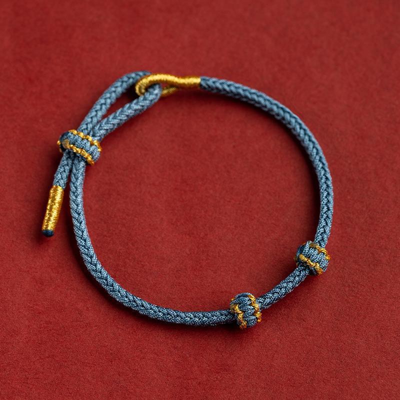 Handmade Braided Chinese Knot Luck Protection Red String Bracelet Bracelet INNERVIBER 5