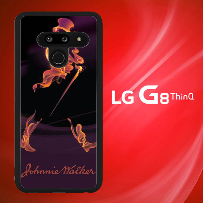 Johnnie Walker On Fire S0310 LG G8 ThinQ Case | Recovery Case