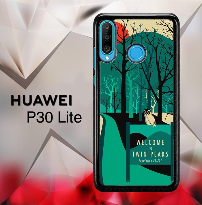 Welcome To Twin Peaks Wallpaper Y0980 Huawei P30 Lite Cover Cases Recovery Case