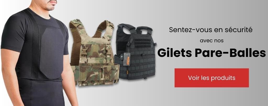 Équipement militaire Real Gun 9mm Gilet pare-balles Niveau 5 Gilet