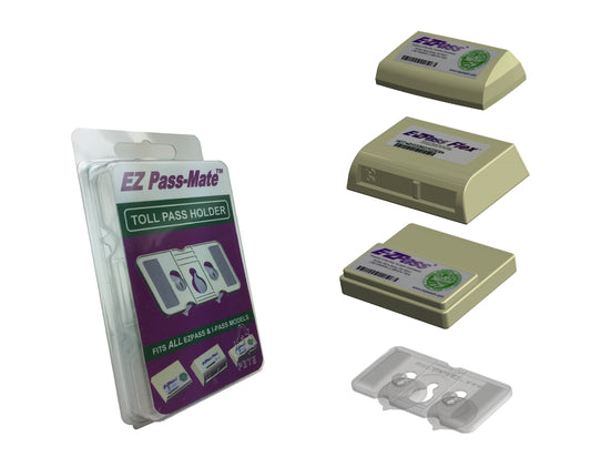 EZ Pass-Port™- UNBREAKABLE Toll Pass Holder for E-ZPass, I Pass
