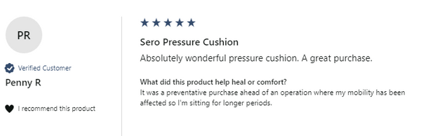 sero pressure cushion review