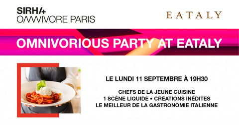invitation omnivorious party eataly paris marais