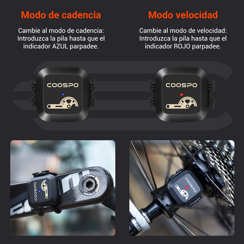 Sensor Cadencia/Velocidad COOSPO BK467 - ANT+/Bluetooth – DOPE WALIO
