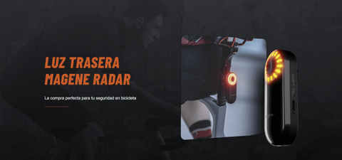 Magene L508 Rear Radar Bike Light. Increase your security