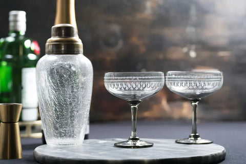 Heliotique | The Vintage List Crystal Cocktail Glasses