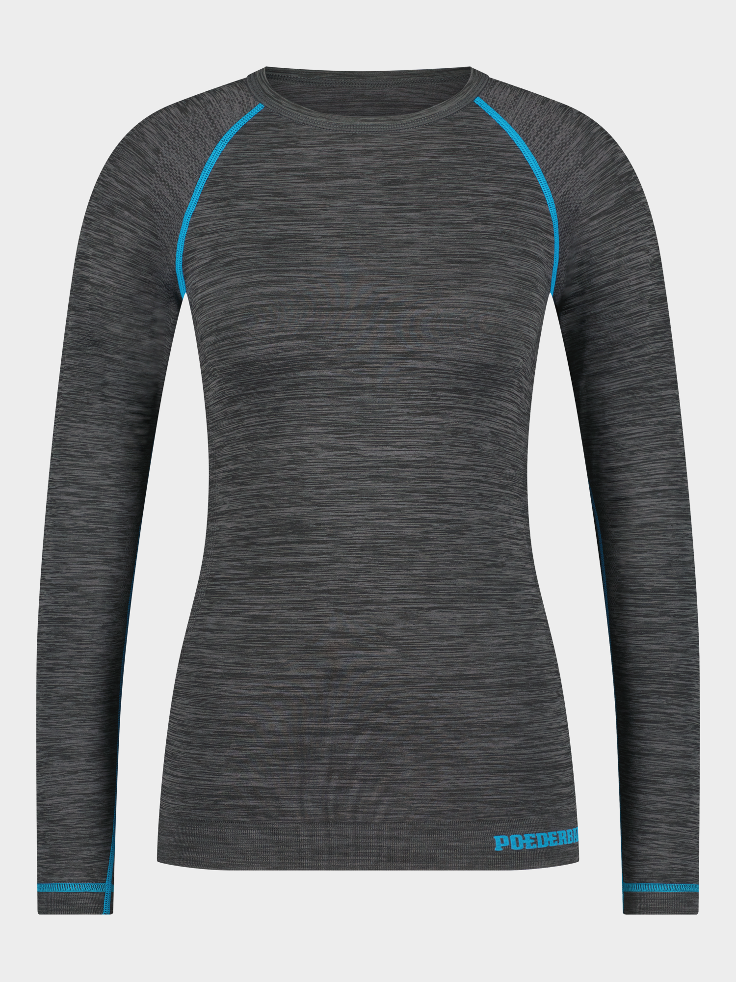 Women Superior Thermal Shirt | Black Grey