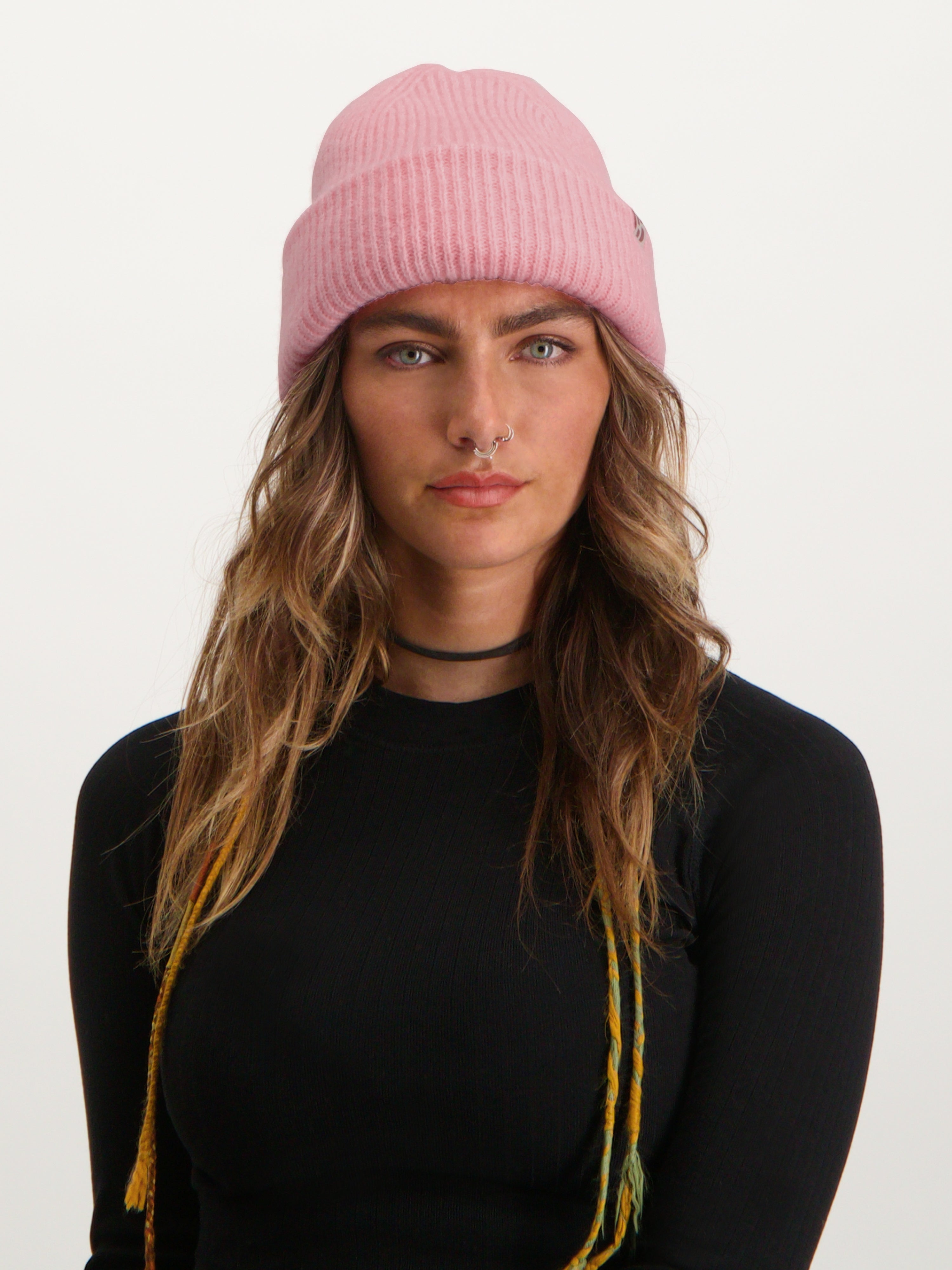 Poederbaas Heren Muts Arctic Beanie - Pink