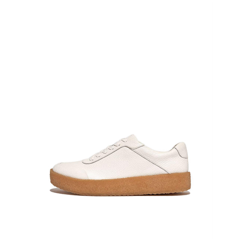 Tumbled-Leather Crepe Trainers - FitFlop Indonesia product image