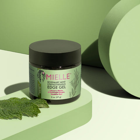 Rosemary mint hair strengthening products by mielle organics