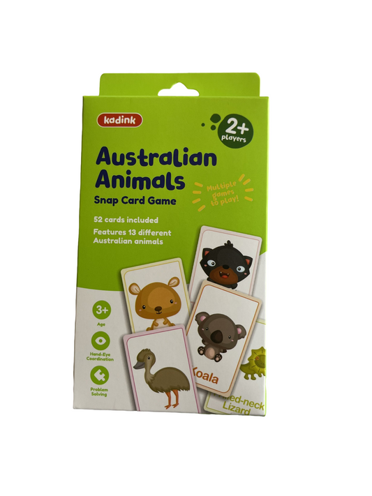 Kadink Australian Animal Snap & Memory Game