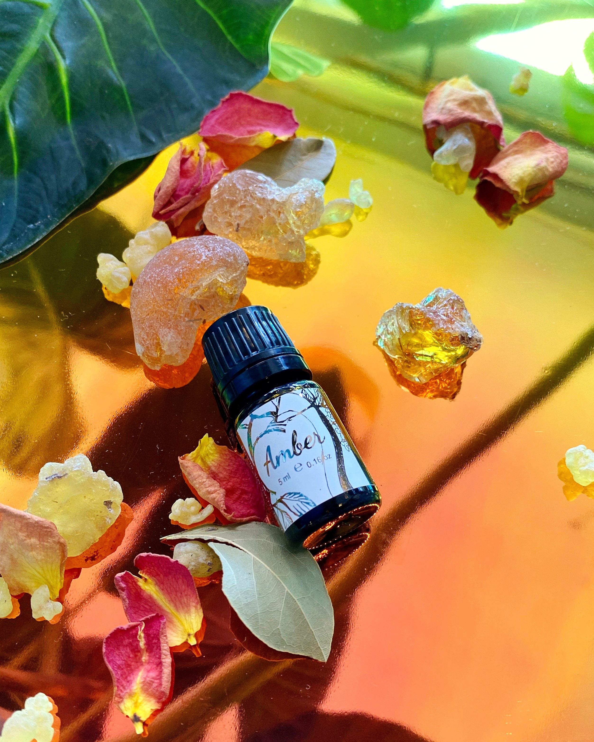 Amber (All Natural): Intentional Essential Oil Blend - For Diffusers ...