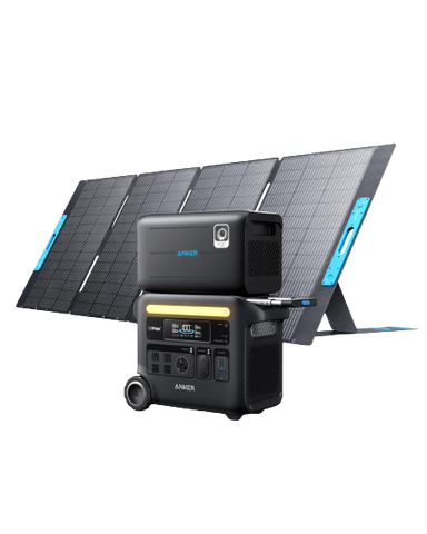 Kit Generador Solar Portátil ANKER 521 256Wh +1 Panel Solar 100W