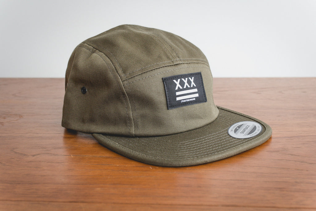 Straight Edge Flag 5-Panel Hat in Military Green – STRAIGHTEDGEWORLDWIDE