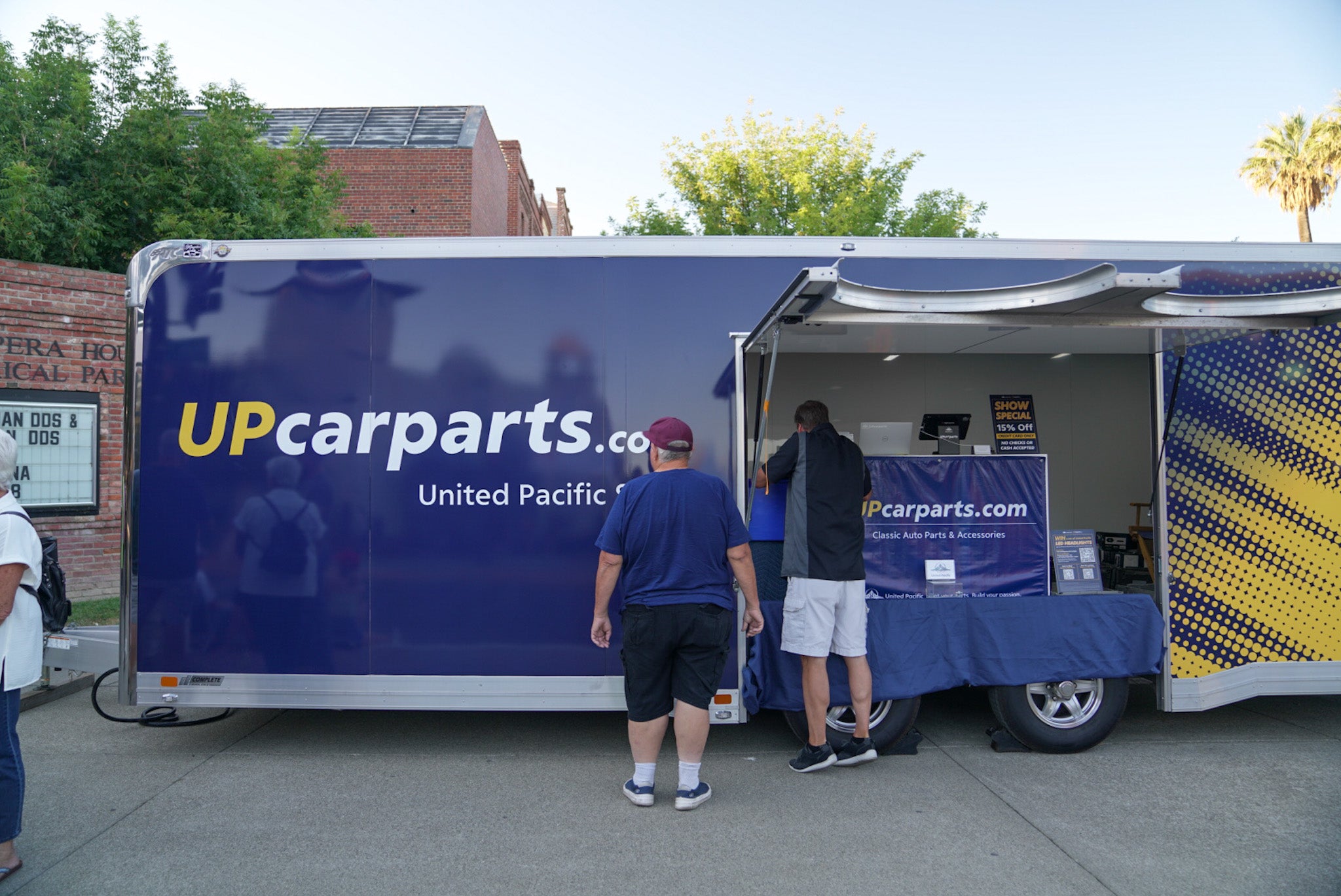 UPcarparts Mobile Store Trailer