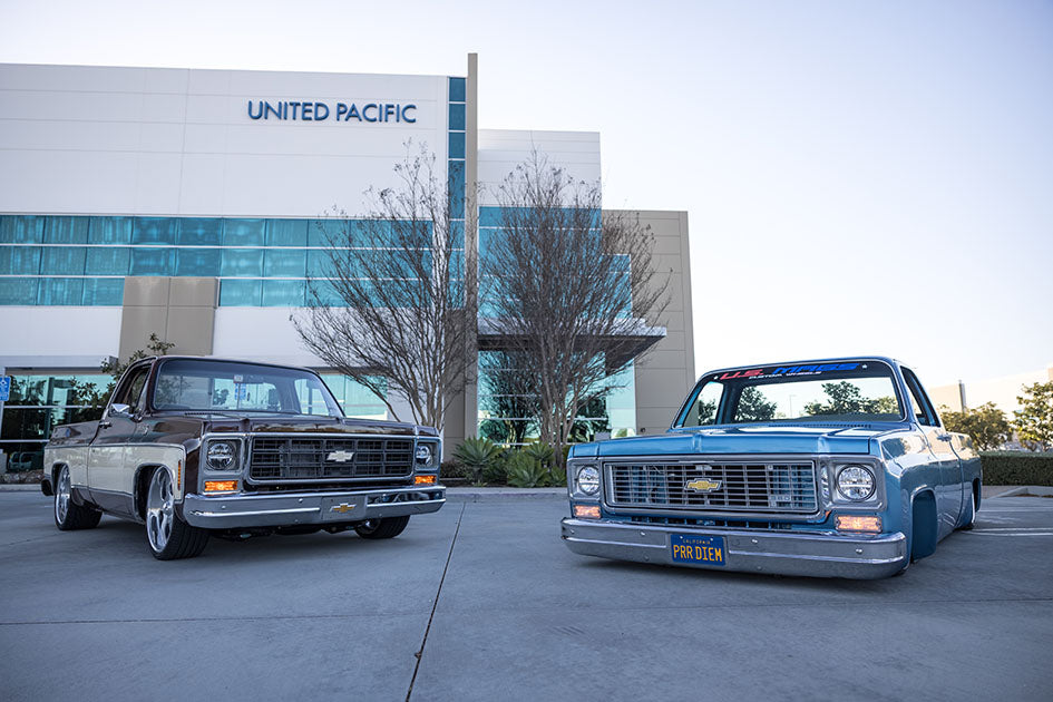 Squarebody C10s with LED Parking Lights