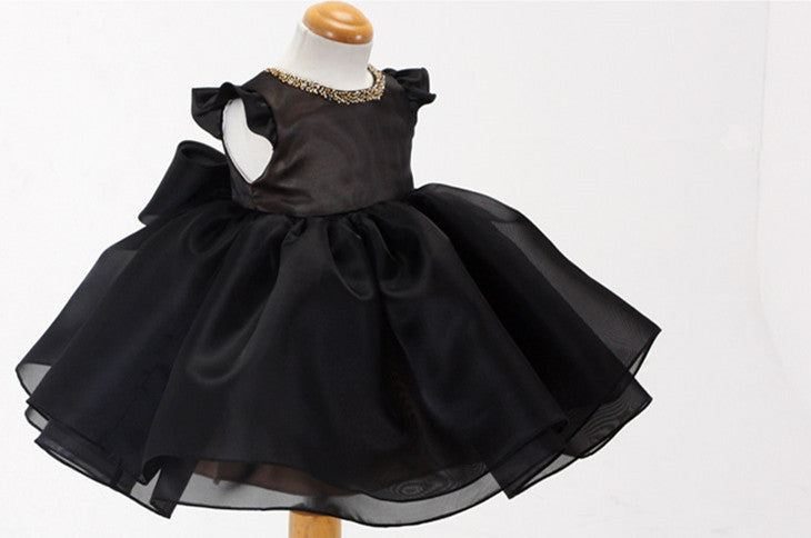 formal baby dresses black