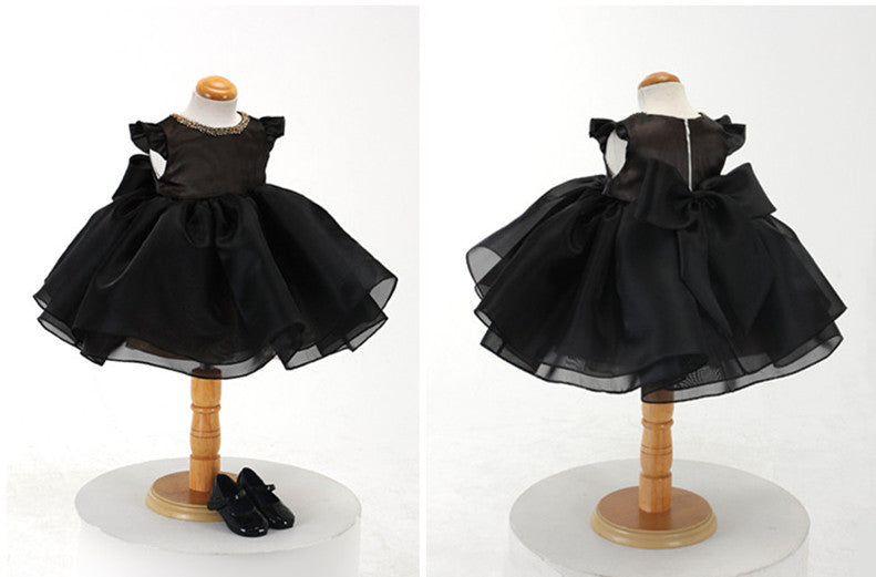 formal baby dresses black