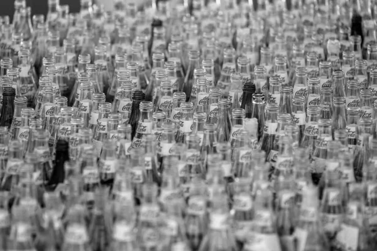 Glass recycling for bottles in Germany