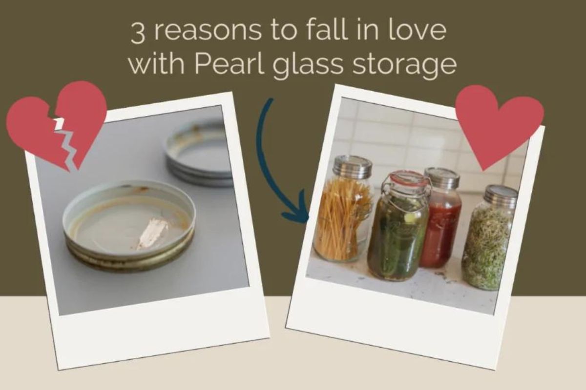 Pearl glass storage