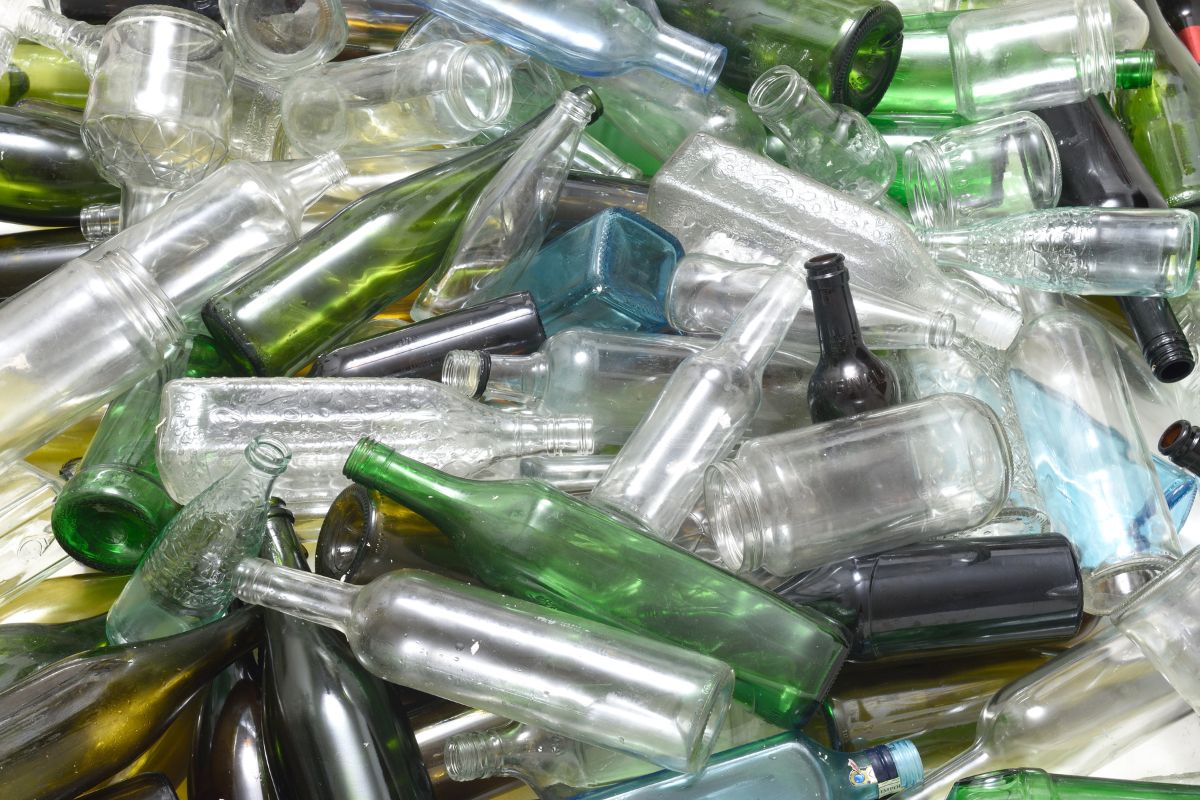 Glass recycling for bottles in Germany