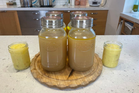 bone broth in jar