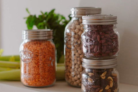 storage glass jars