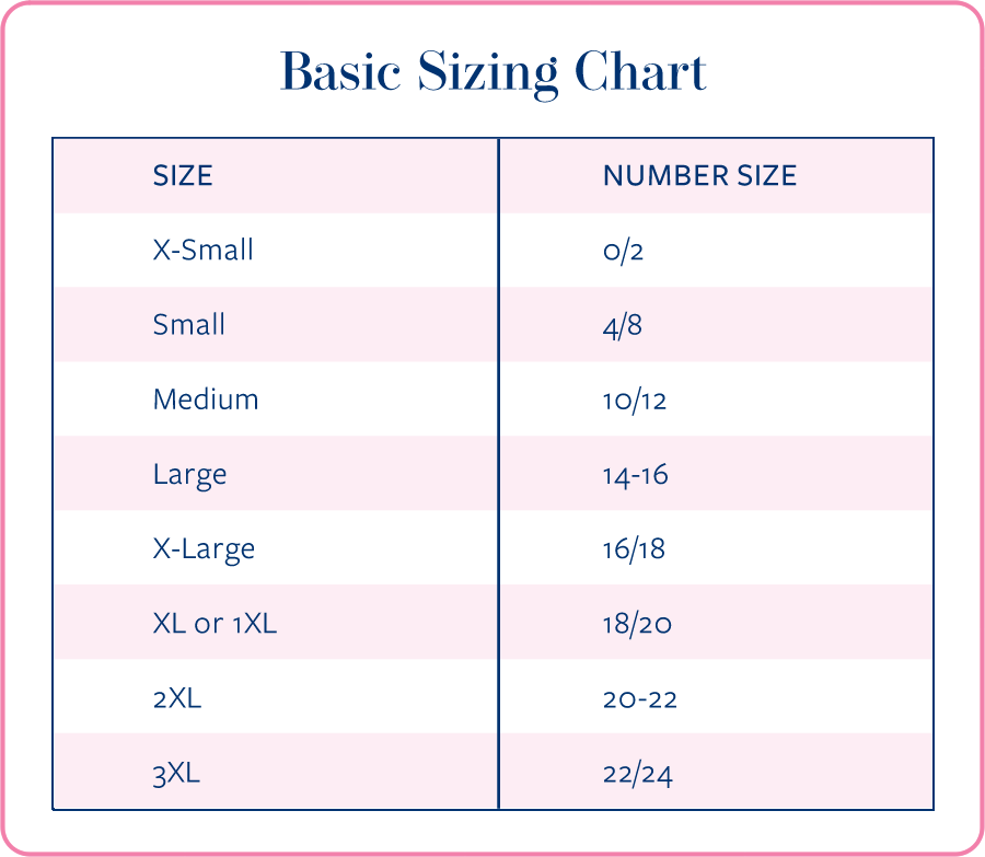 Sizing Chart