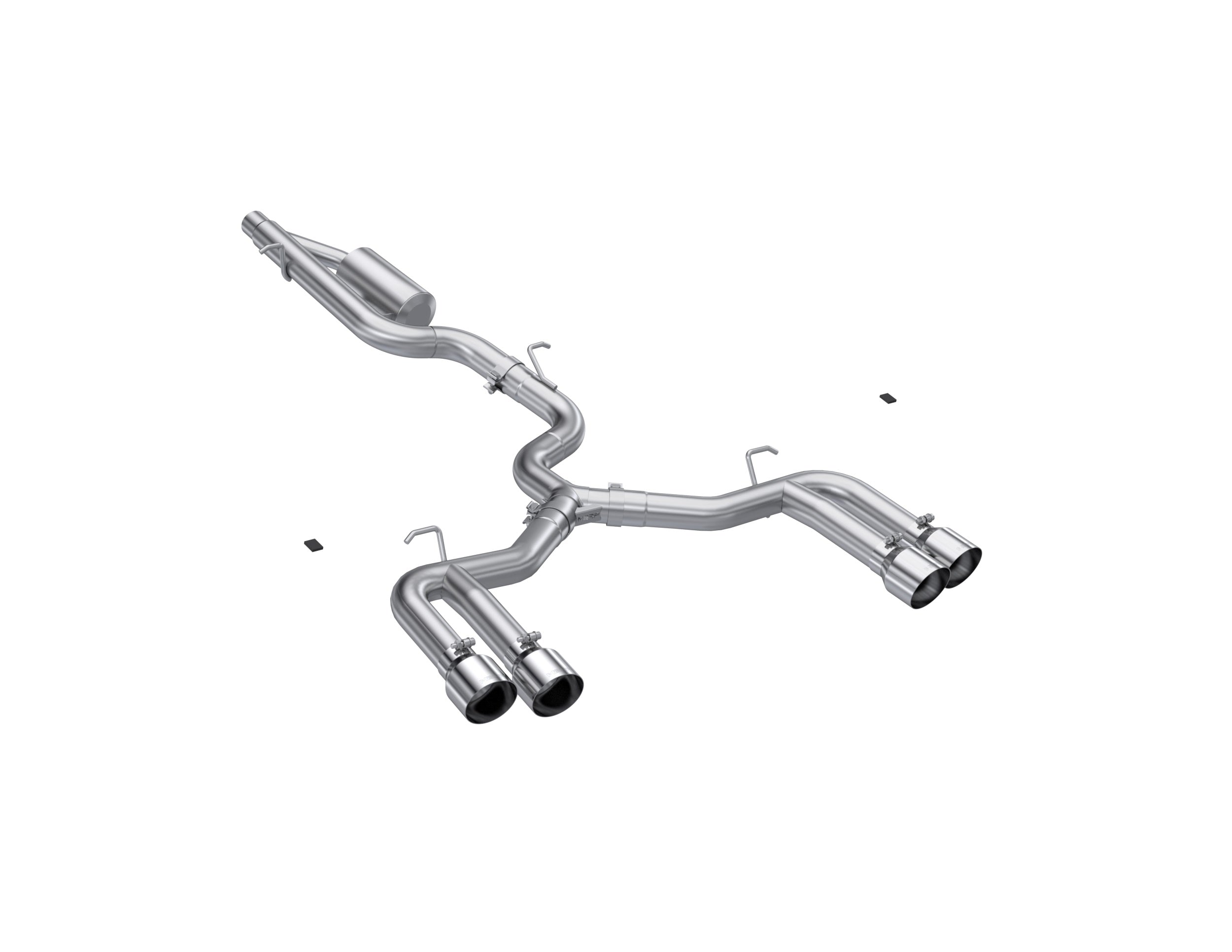 MBRP 2022-2024 Audi S3 2.0L T304 SS 3" Catback w/ Quad Polished SS Tips