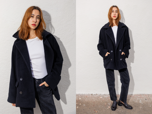 完成品 YAECA｜[ Atelier Coat #black / 155010 ] 14350円 ジャケット