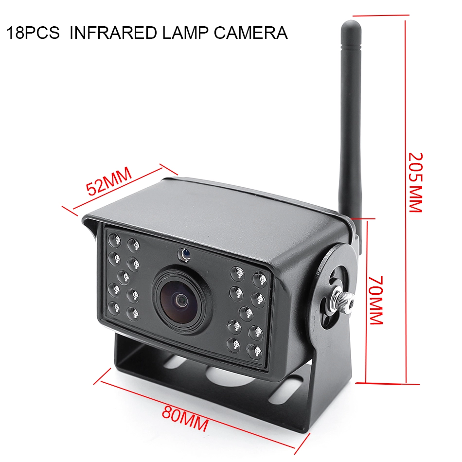 battery powered wireless backup camera and monitor