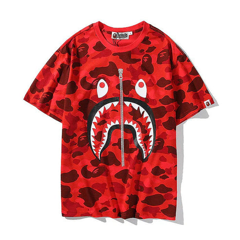 BAPE SHARK RED T-Shirt® – Pandabuy TR
