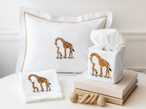 New Embroidered Bath Linens