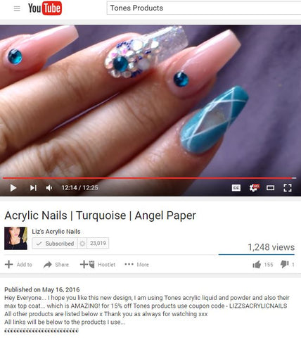 Liz's Acrylic Nails Review