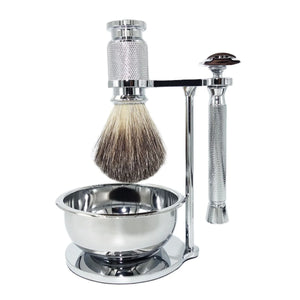 WET SHAVING KIT WITH DOUBLE EDGE RAZOR - Dominick James New York