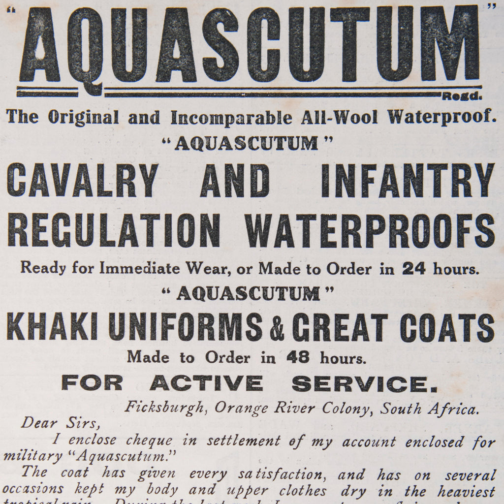 Aquascutum War Waterproof Items