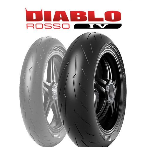 DIABLO ROSSO4 120/70ZR17 (58W) ピレリ ディアブロ ロッソ4 PIRELLI ...