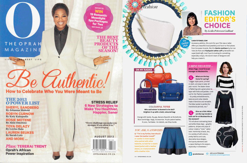 Oprah-magazine-South Africa-August2013