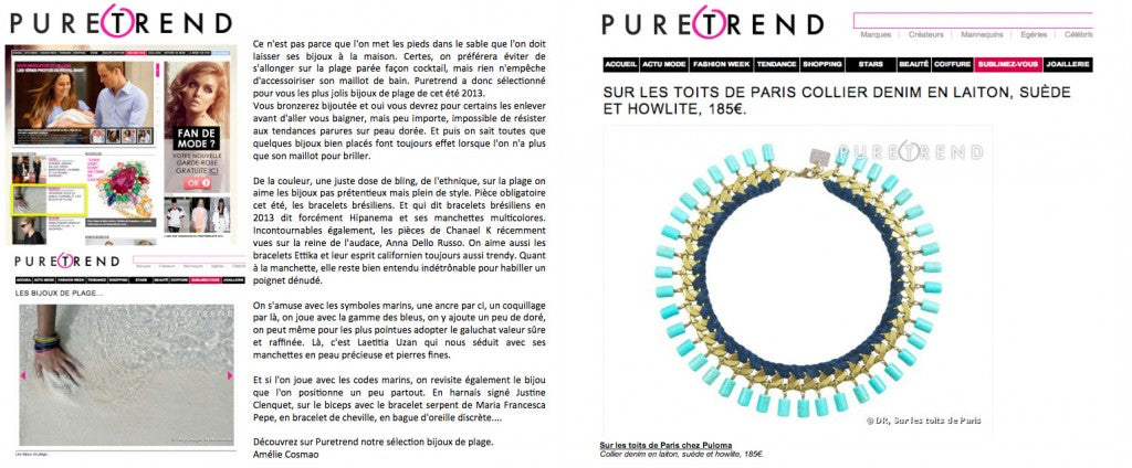 puretrend.com juillet 2013 - collier Denim SLTDP